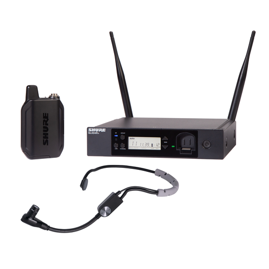 Shure GLXD14R+ SM35 langattomat kuulokkeet