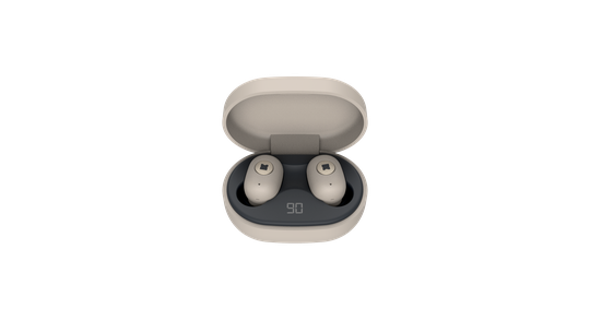 Kreafunk - aBEAN In-Ear Bluetooth Headphones - Ivory Sand (KFLP09)