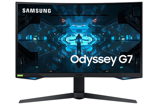 SAMSUNG ODYSSEY G7 C27G75 27" 16:9 CURVED (1000R) 2560X1440 VA, QLED, HDR600, 1MS, 240HZ, HDMIX1,DPX