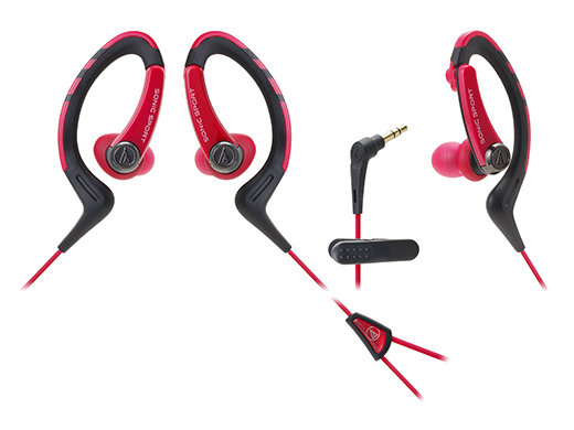 Audio-Technica ATH-SPORT1 kuulokkeet (punainen) - Audio Technica