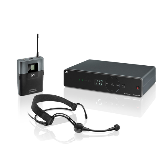 Sennheiser XSW 1-ME3-kuulokkeet (kaista A: 548-572 MHz)