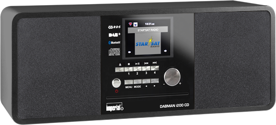 Dabman I200 CD, Black