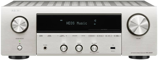 Denon DRA-800H viritinvahvistin, hopea