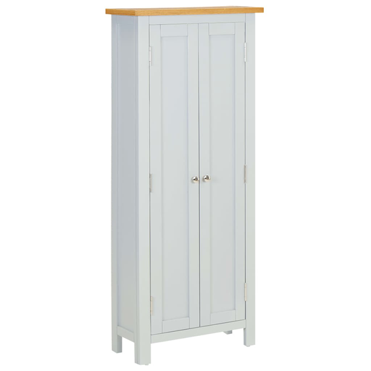 vidaXL Säilytyskaappi medialaitteille 50x22x122 cm täystammi