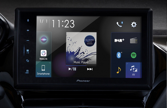 Pioneer SPH-EVO82DAB-208 CarPlay, DAB radio ja Bluetooth - Pioneer Bilstereo