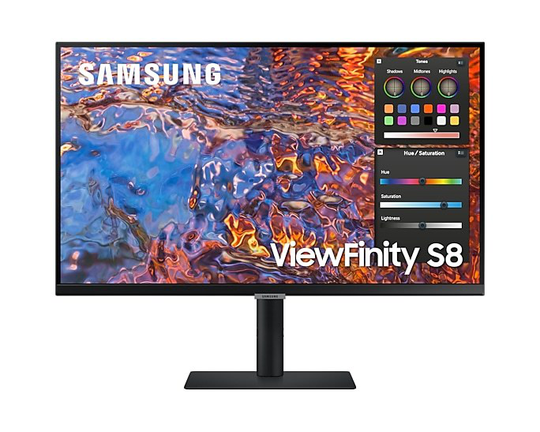 SAMSUNG S27B800 27" 16:9 3840X2160 IPS, 5MS, HDR400, HAS, HDMI, DP, USB, USB-C 90W LAN