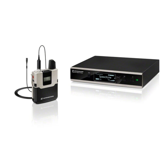 SENNHEISER SL LAVALIER SET DW-3-EU R, LANGATON MIKROFONI