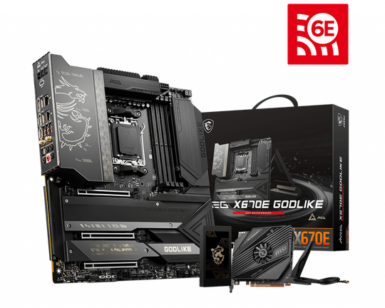 MSI MEG X670E GODLIKE AM5 EATX MB