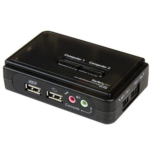 STARTECH 2 Port USB KVM Switch W/ Audio