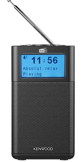 Kenwood CR-M10DAB-B FM, DAB+, Bluetooth, musta