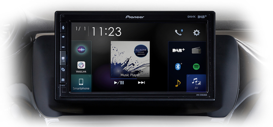 Pioneer SPH-EVO62DAB-208 CarPlay, DAB radio ja Bluetooth - Pioneer Bilstereo