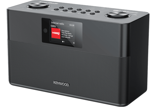 Kenwood CR-ST100SB Internet/DAB+, BT, musta
