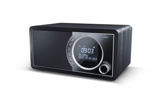 SHARP Radio, DAB + FM, Mono, BT