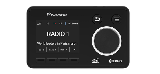 Pioneer SDA-11DAB DAB+ digitaalinen radio sovitin Bluetoothilla - Pioneer Bilstereo