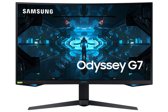 SAMSUNG ODYSSEY G7 C32G75 32" 16:9 CURVED (1000R) 2650X1440 VA, QLED, HDR600, 1MS, 240HZ, HDMIX1,DPX