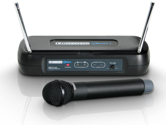 ECO 2 -käsimikrofoni (863 - 865 MHz) - - LD Systems