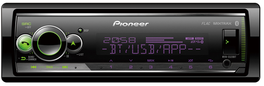 Pioneer MVH-S520BT Bluetooth/USB - Pioneer Bilstereo