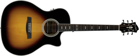 Hagstrom Siljan II Grand Auditorium Western kitara (Tobacco) - HAGSTROM