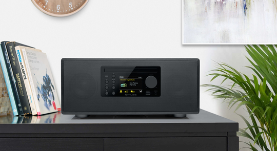 Muse M-695 DBT On Upea Mikrojärjestelmä, Jossa On DAB+ Ja Bluetooth (NFC:llä) Sekä Sisäänraken