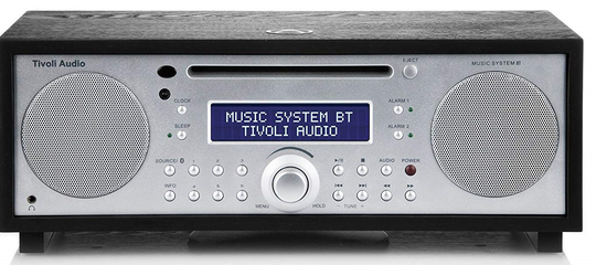 Tivoli Audio Musiikkijärjestelmä + Musta/hopea
