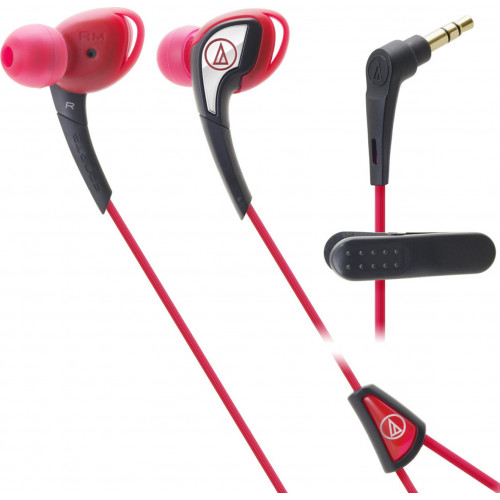 Audio-Technica ATH-SPORT2 In-Ear kuulokkeet (punainen) - Audio Technica