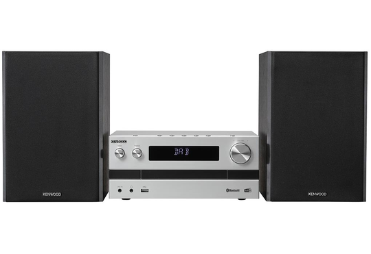 Kenwood M-918DAB - Ministereo Bluetoothilla ja DAB:llä, hopea