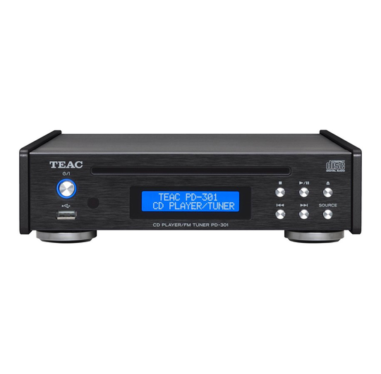 TEAC PD-301DAB-X/B, DAB+/FM og CD-afspiller, Sort