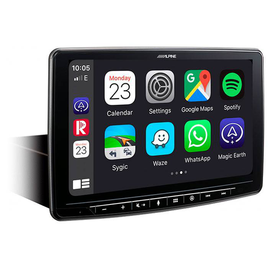 Alpine HALO9 INE-F904D - Carplay, navigointi, Android, Bluetooth