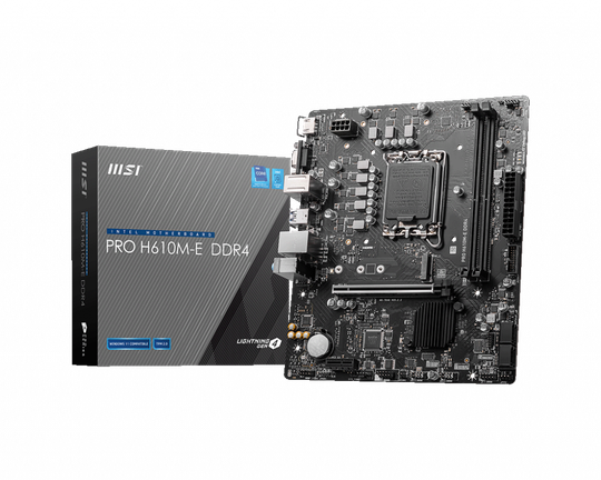 MSI PRO H610M-E DDR4 LGA 1700