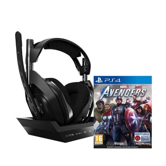 ASTRO A50 Wireless + Base Station&Marvel’s Avengers - Bundle PlayStation 4/PC