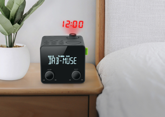The Muse M-189CDB Is A Fantastic DAB+ Clockradio With A Dual Alarm And Projection With A Great Dimma