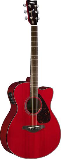 Yamaha FSX800C Western Guitar (Ruby Red II )
