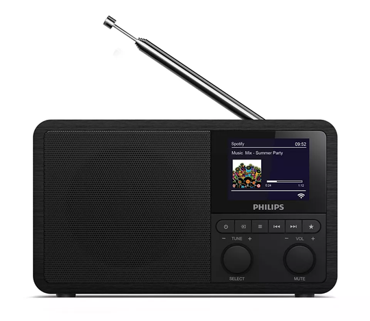Philips TAPPR802/12 Internet-radio (musta)