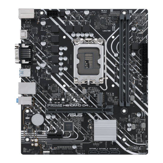 ASUS PRIME H610M-D D4 LGA1700 MATX MB