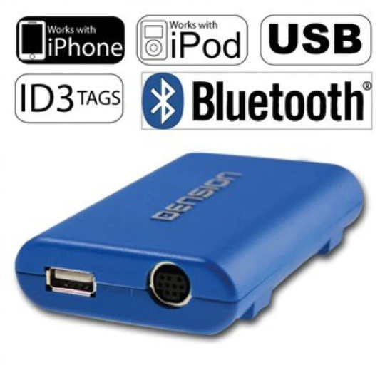 Dension Gateway Lite BT Multimedia-adapteri alkuperäiseen soittimeen.