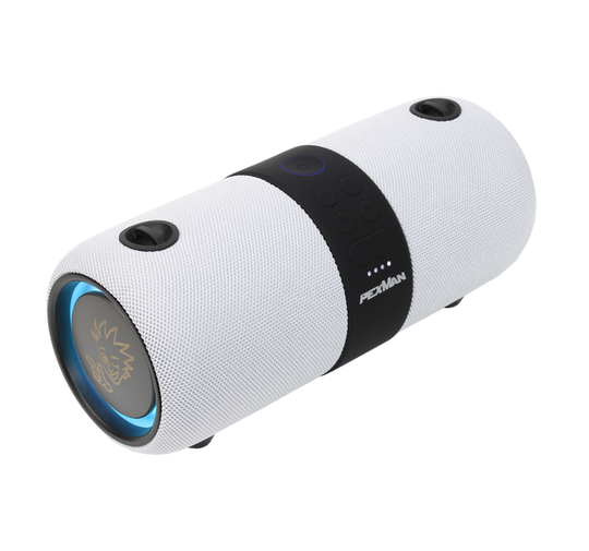 PexMan PM-10 Kannettava Bluetooth kaiutin, valkoinen