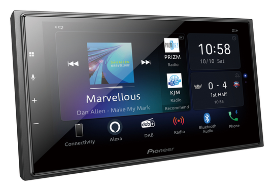 Pioneer SPH-EVO64DAB Langaton CarPlay, DAB radio ja Bluetooth - Pioneer Bilstereo