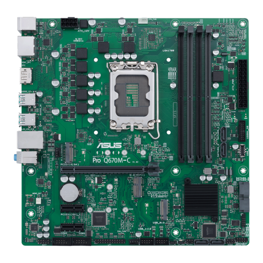 ASUS PRO Q670M-C-CSM LGA1700 4DDR5 MB