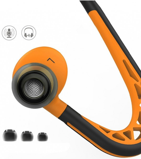 Remax langalliset urheilukuulokkeet S15 oranssi
