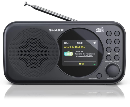 SHARP Radio, DAB + FM, Mono