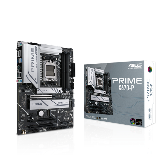 ASUS PRIME X670-P AM5 ATX MB 4xDIMM