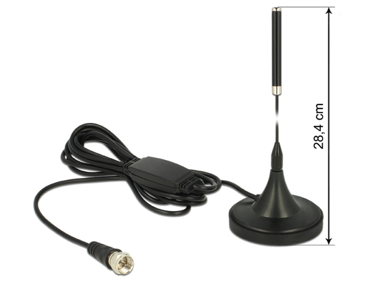 This Active DAB + Antenna Is Designed To Receive Digital Broadcasting DIGITAL RADIO. The Integrated